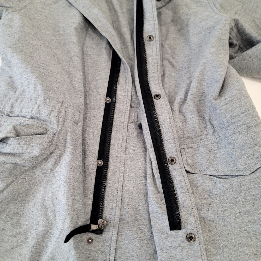 ​James Perse Men's Utility Jacket | Carbon Grey MQC2857 Size 2 M | Gorpcore Fiel - Picture 12 of 17